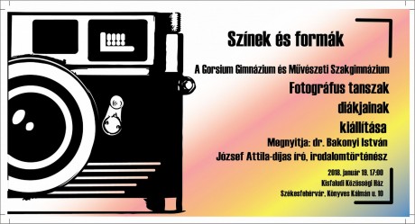 Színek és formák - a Gorsium Gimnázium fotográfus tanszakos diákjainak tárlata